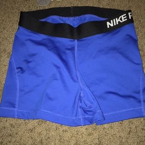 Royal Blue Nike Pros